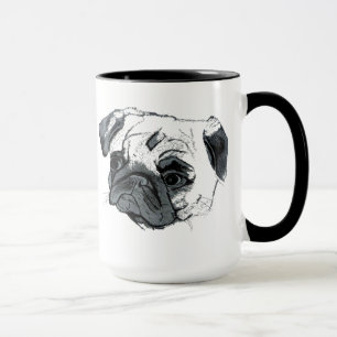 Cute Pug Coffee Mug