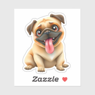 Cute Pug Dog