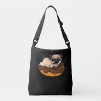 Cute Pug Dog Doughnut Lover Pet