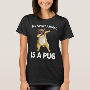 Cute Pug For Men Women Pug Dog Dabbing Pet  Dab An T-Shirt