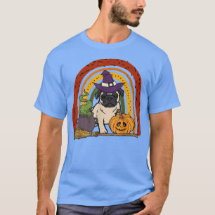 Cute Pug Halloween Dog For Halloween Pug Lovers T-Shirt