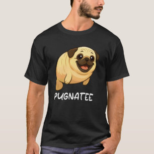 Cute Pug Manatee Pugnatee Animal Lover Boys Girls T-Shirt