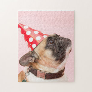 Cute Pug Puppy Dog Pet Jigsaw Puzzle