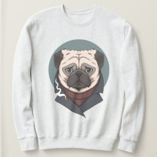 Cute Pug Sweatshirt
