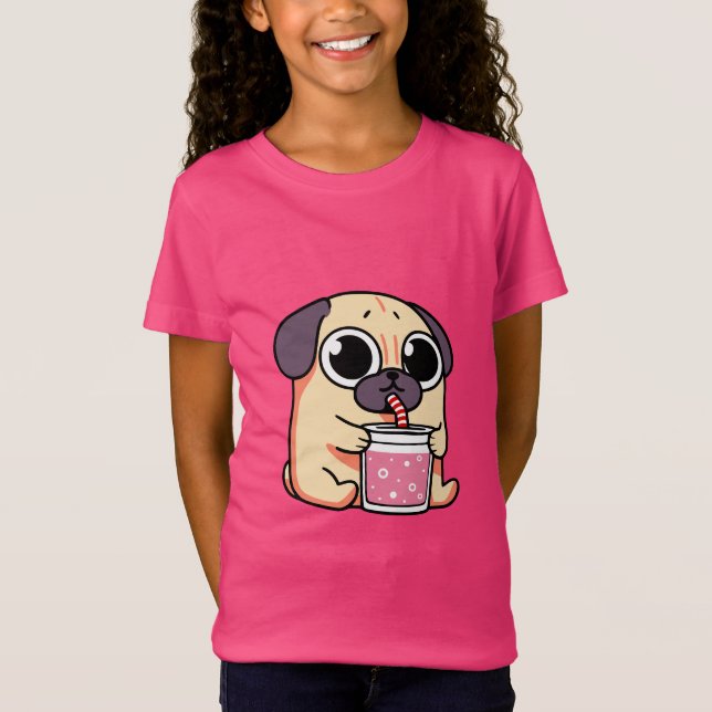 Cute Pug T-Shirt (Front)