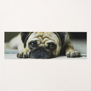 Cute Pug Yoga Mat