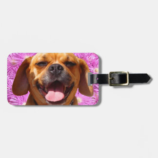 Cute Puggle Luggage Tag