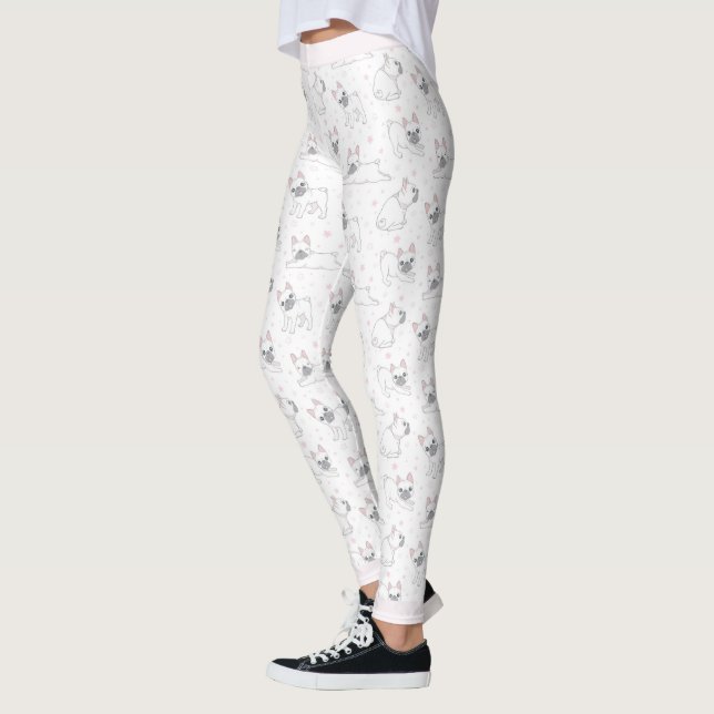 Cute Pugs Leggings (Left)