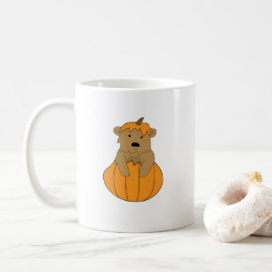 Cute Pumpkin Bear Halloween Coffee Mug