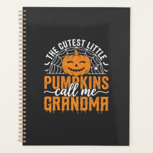 Cute Pumpkin Grandma Halloween Design_1 Planner