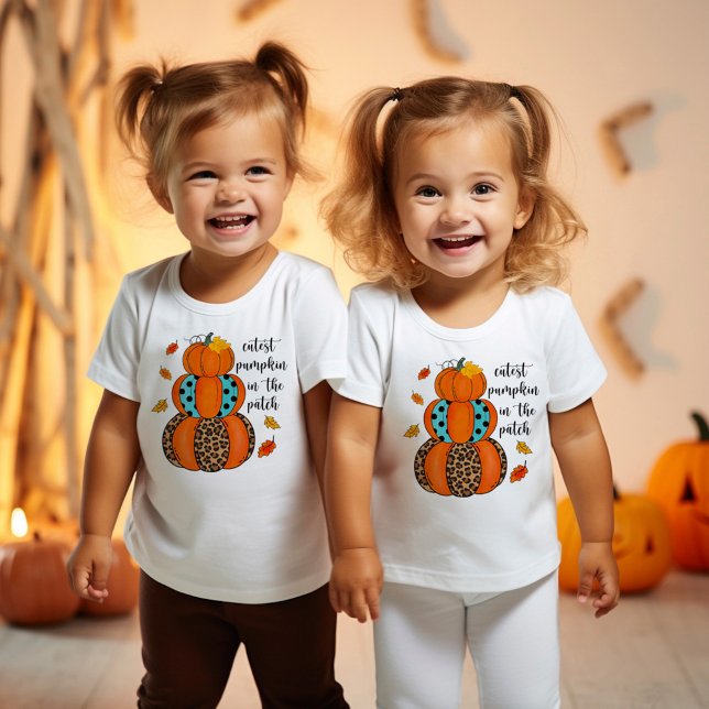 Cute pumpkin kids T-Shirt (cutest little pumpkin tshirt)