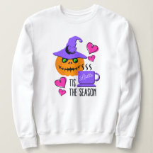 Cute Pumpkin Spice Season Halloween Sweatshirt