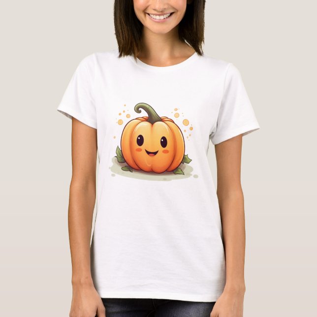 Cute pumpkin  T-Shirt (Front)