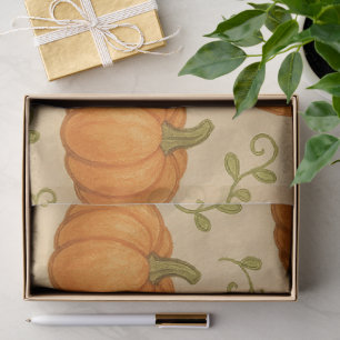 Cute Pumpkin Tissue Paper – Halloween Gift Wrappin