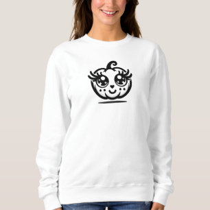 Cute Pumpkin with Lashes 🎃T-Shirt Sweatshirt