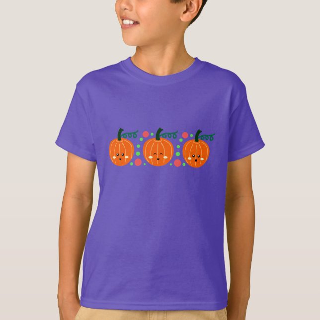 Cute Pumpkins T-Shirt (Front)