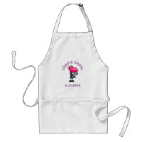 Cute Punk Rock Zombie Grrrl Personalised