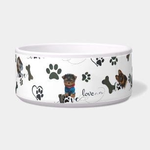 Cute puppies bandanna placemat