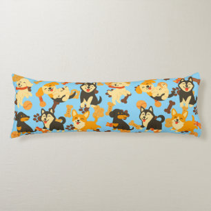 Cute Puppies Body Cushion