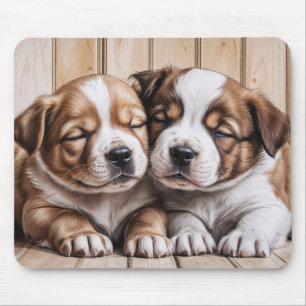 Cute Puppies Mouse Pad