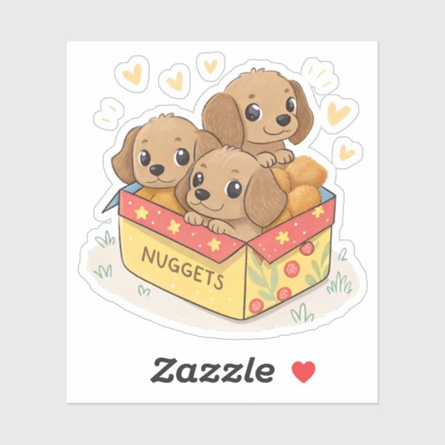 Cute puppies nuggets (Sheet)