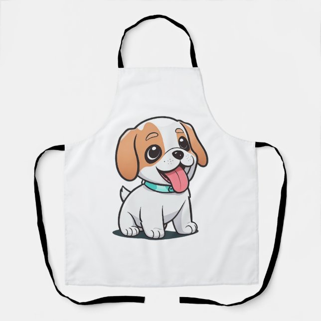 Cute Puppy Apron (Front)