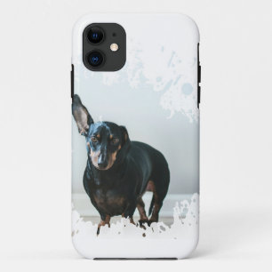 Cute Puppy Artwork Case-Mate iPhone Case