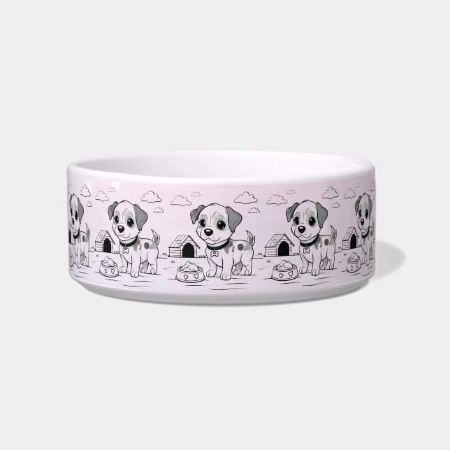 Cute Puppy Bowl (Front)