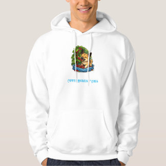 Cute Puppy Coffee Harvest Hoodie