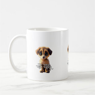 Cute puppy coffee mug
