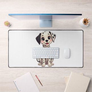 cute puppy computer pad