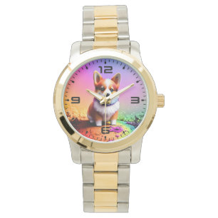 Cute Puppy Corgi Dog-36475 Watch