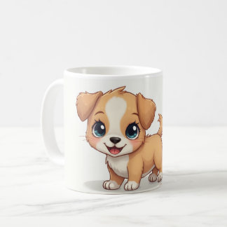 Cute puppy cup. coffee mug