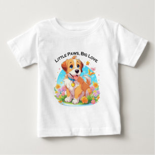 Cute Puppy Dog  Baby T-Shirt