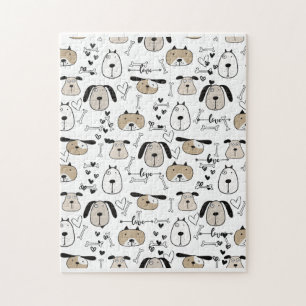 Cute Puppy Dog Jigsaw Puzzle