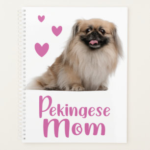 Cute Puppy Dog Lover Mum Gift Pekingese Planner