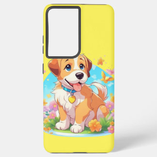 Cute Puppy Dog Samsung Galaxy Case