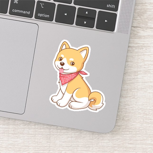 Cute Puppy Dog Shiba Inu (Detail)