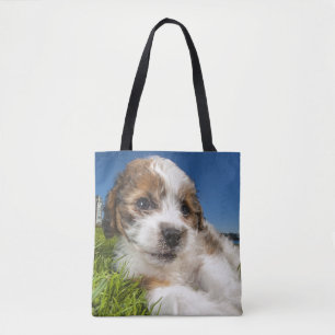Cute puppy dog (Shitzu) Tote Bag