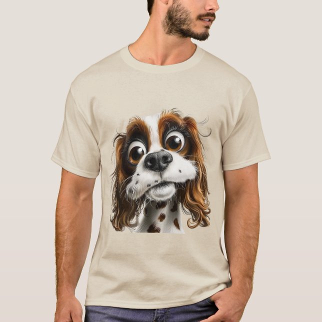 Cute puppy face T-Shirt (Front)
