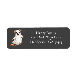 Cute Puppy Ghost Halloween