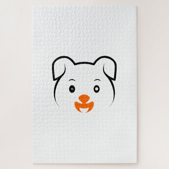 Cute Puppy Jigsaw Puzzle (Vertical)