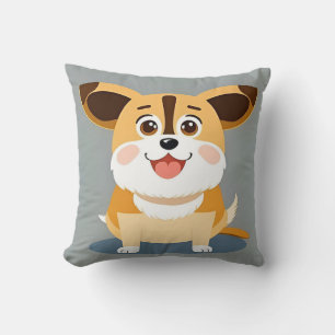 Cute Puppy kawaii cartoon dog Cushion