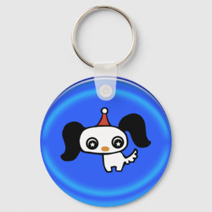 cute puppy key ring