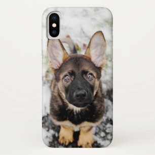 Cute Puppy Looking Up Case-Mate iPhone Case