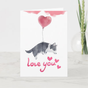 Cute Puppy Love Card