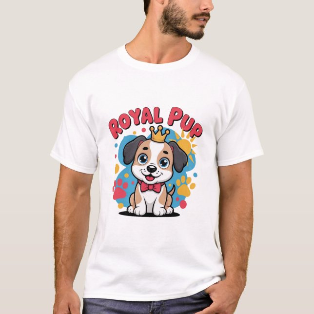Cute Puppy Lover T-Shirt | Adorable Dog Shirt Gift (Front)