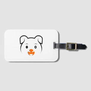 Cute Puppy Luggage Tag