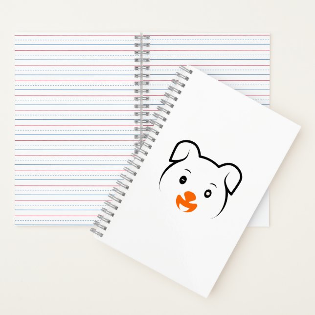 Cute Puppy Notebook (Inside)