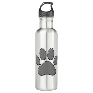 Cute Puppy Paw Drawing 710 Ml Water Bottle